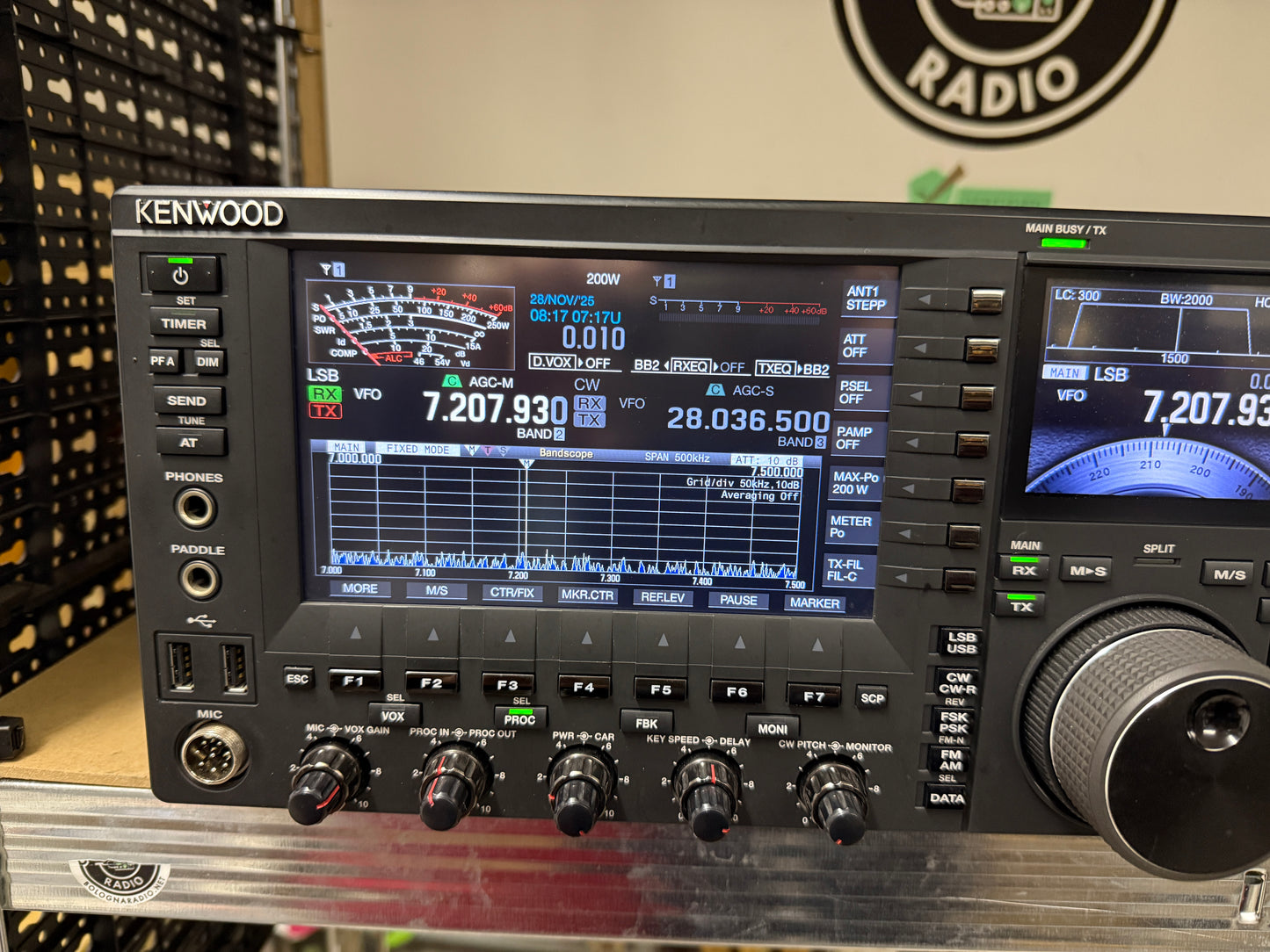 Kenwood TS 990 + SP 990 pari al nuovo Garanzia 12 Mesi