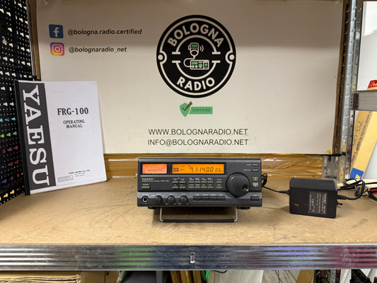 Yaesu frg 100 perfetto + alimentatore