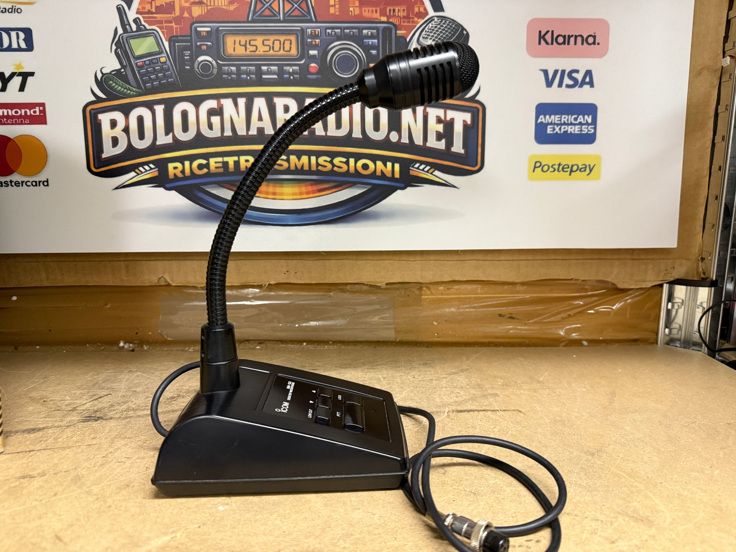 Icom SM 50 perfetto full set