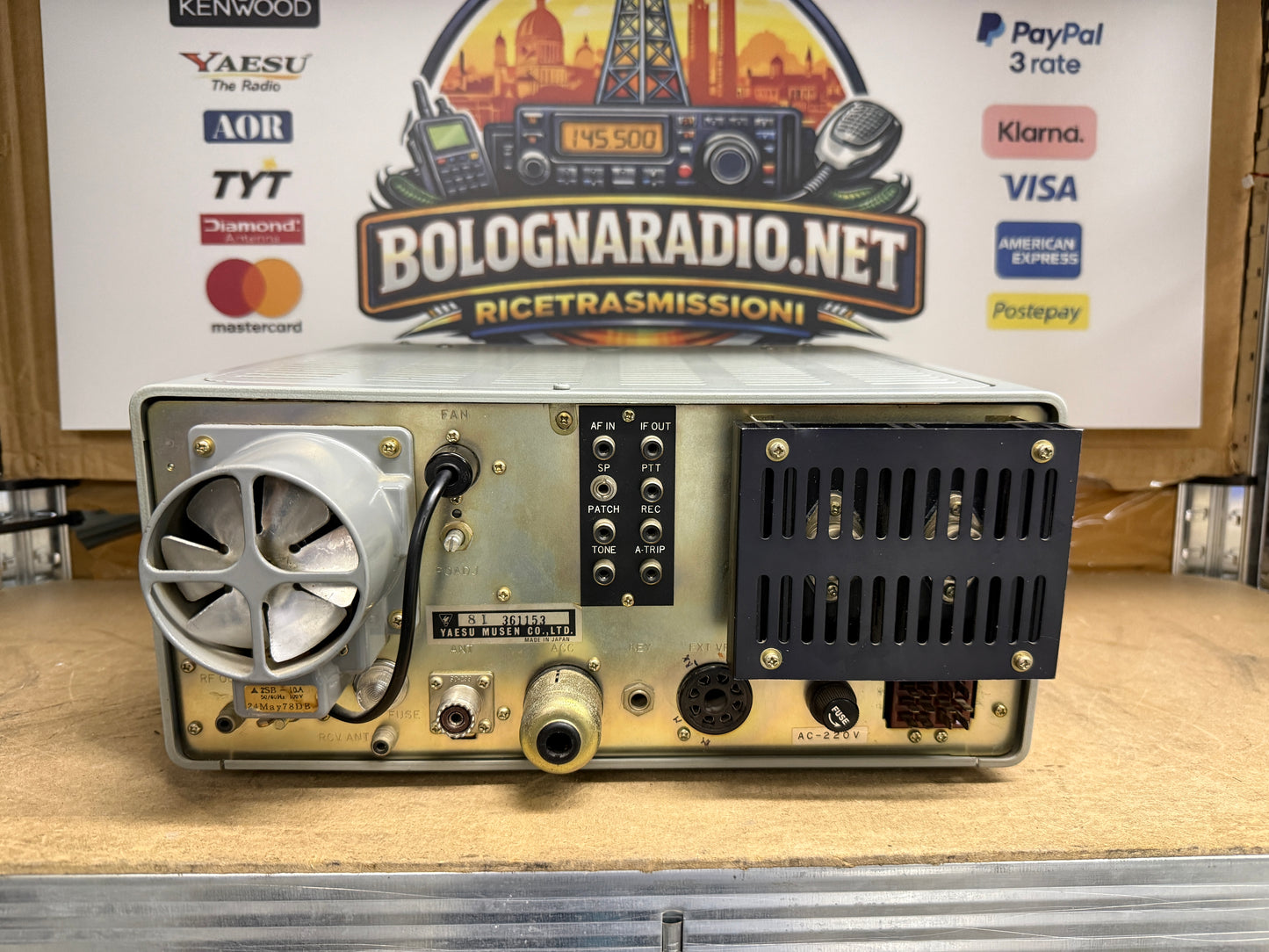 Yaesu FT101E revisionato perfetto