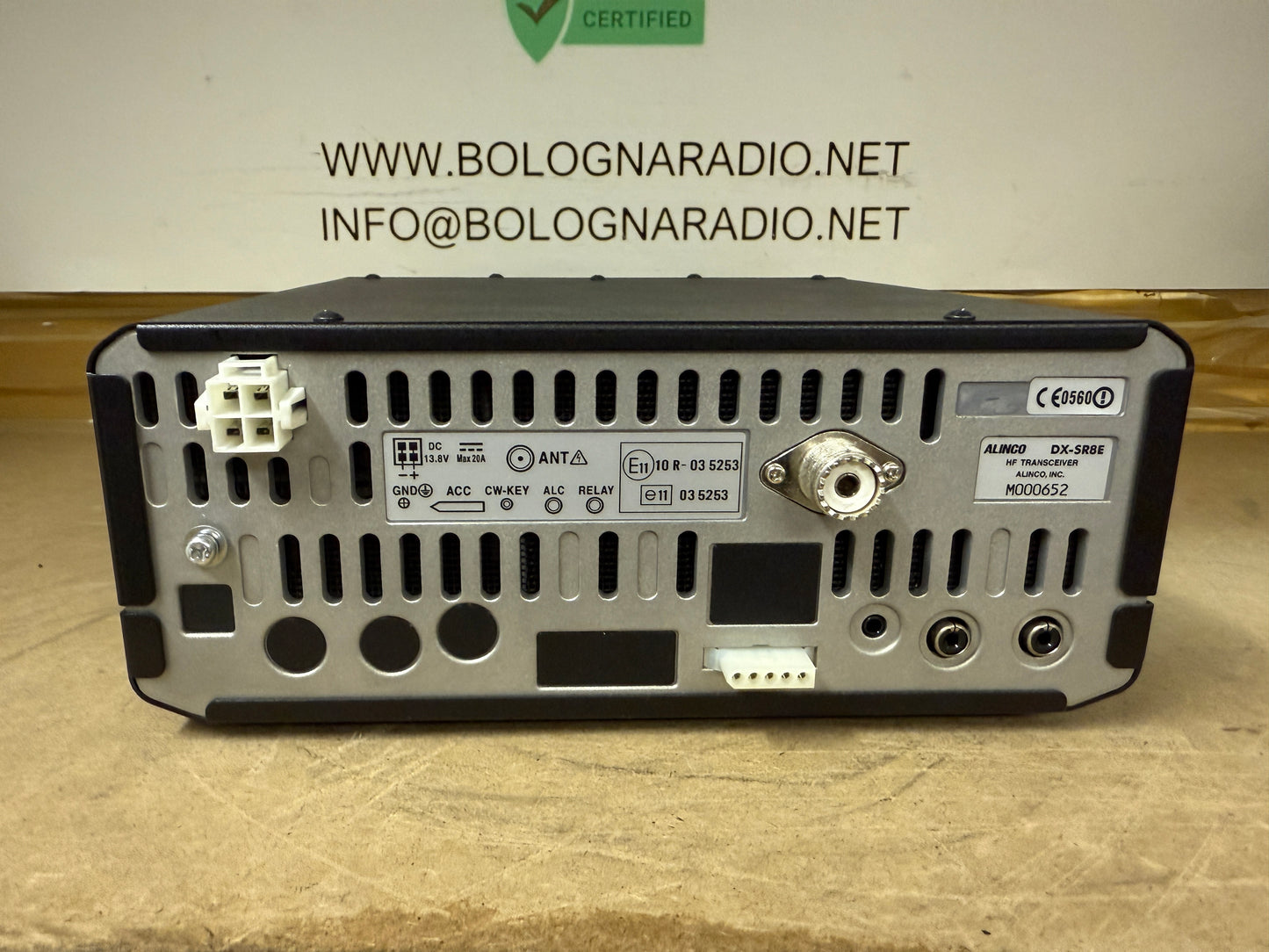 Alinco DX-SR8E 100watt nuovo garanzia