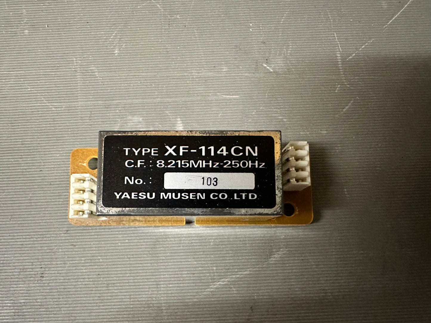 Filtro stretto cw YAESU YF-114CN 250Hz