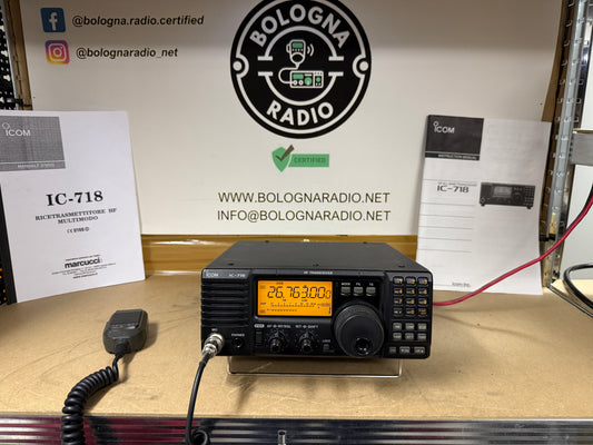 icom IC-718 con DSP + TX 11 metri