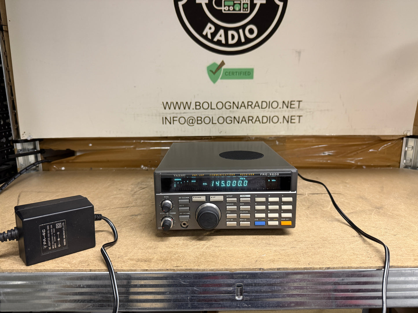 Yaesu FRG 9600 pari al nuovo Garanzia 12 Mesi