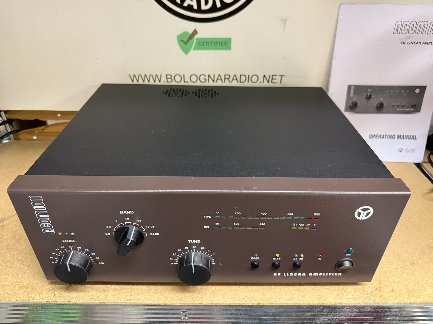 A-1 Acom 1011 - 700 W PEP valvole 100%