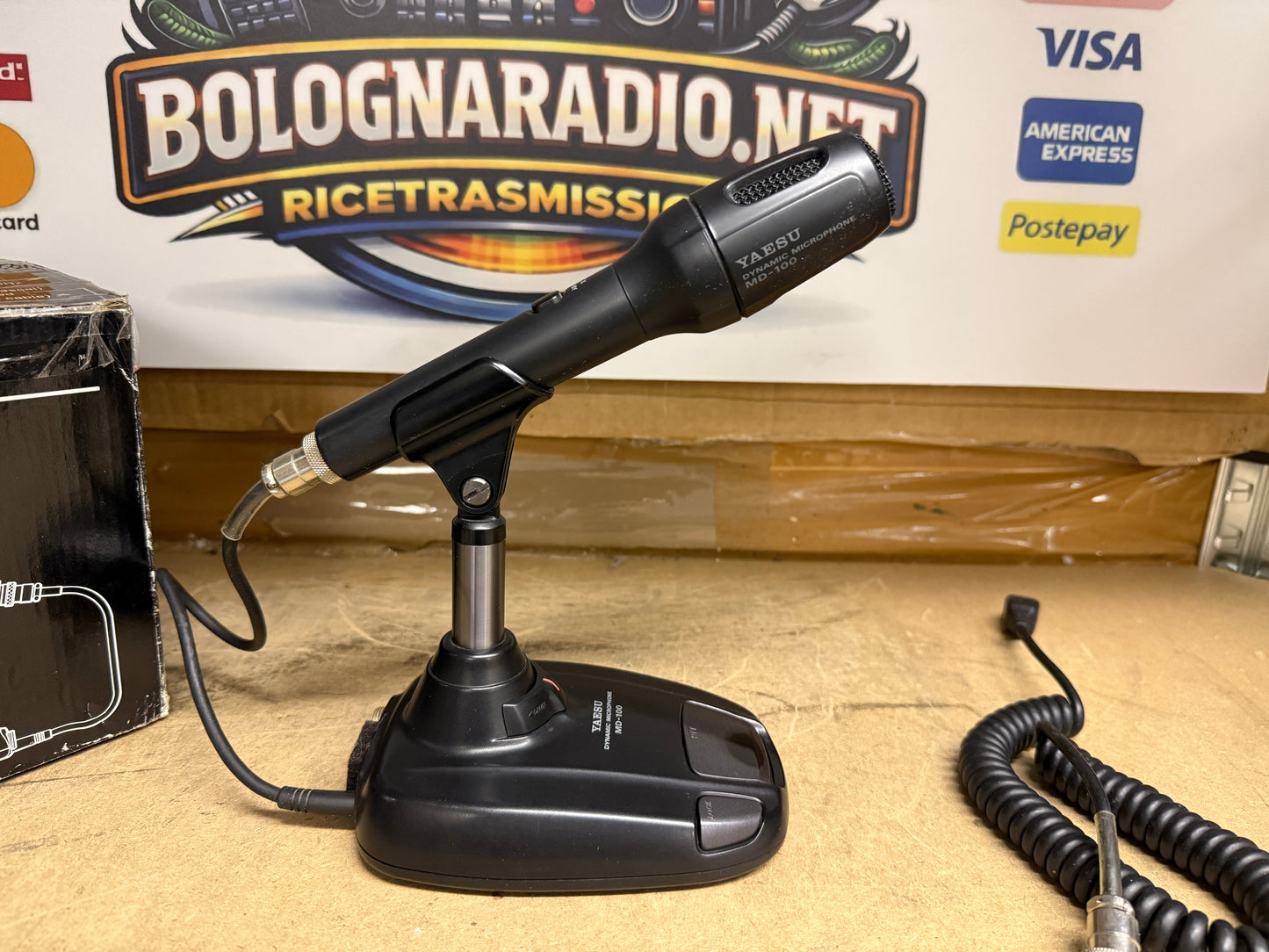 Yaesu MD 100 a8x full set