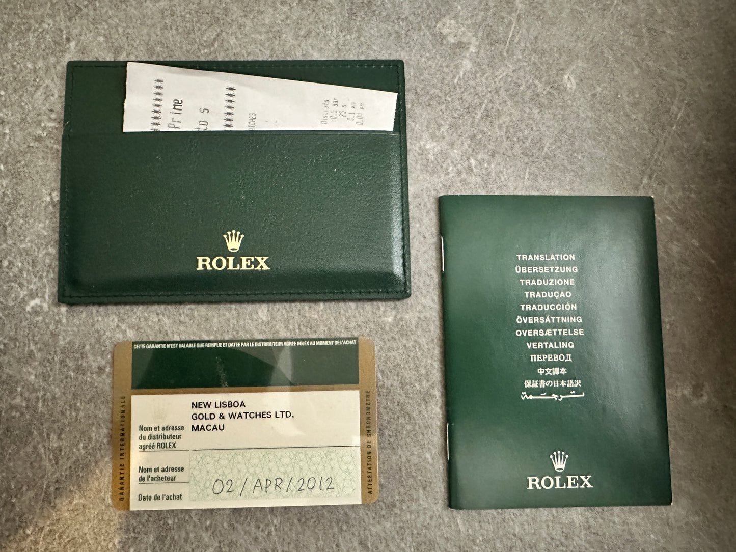 Rolex 116400 Milgauss Full Set