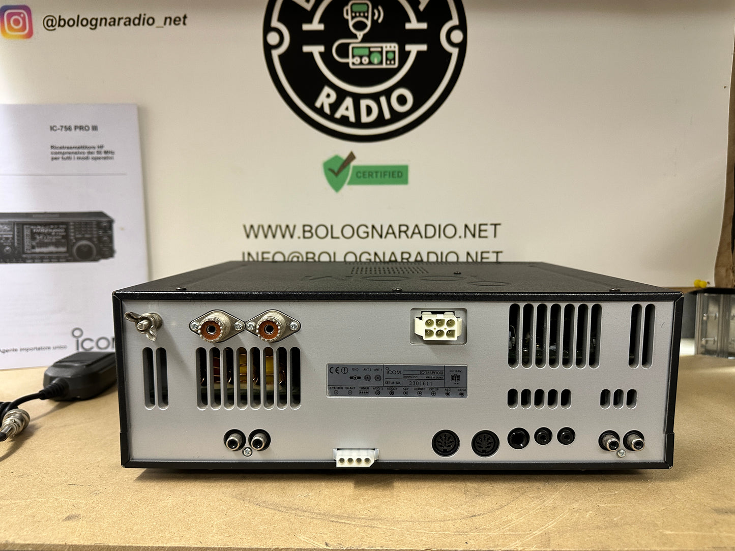 Icom IC 756 pro3 pari al nuovo imballo originale