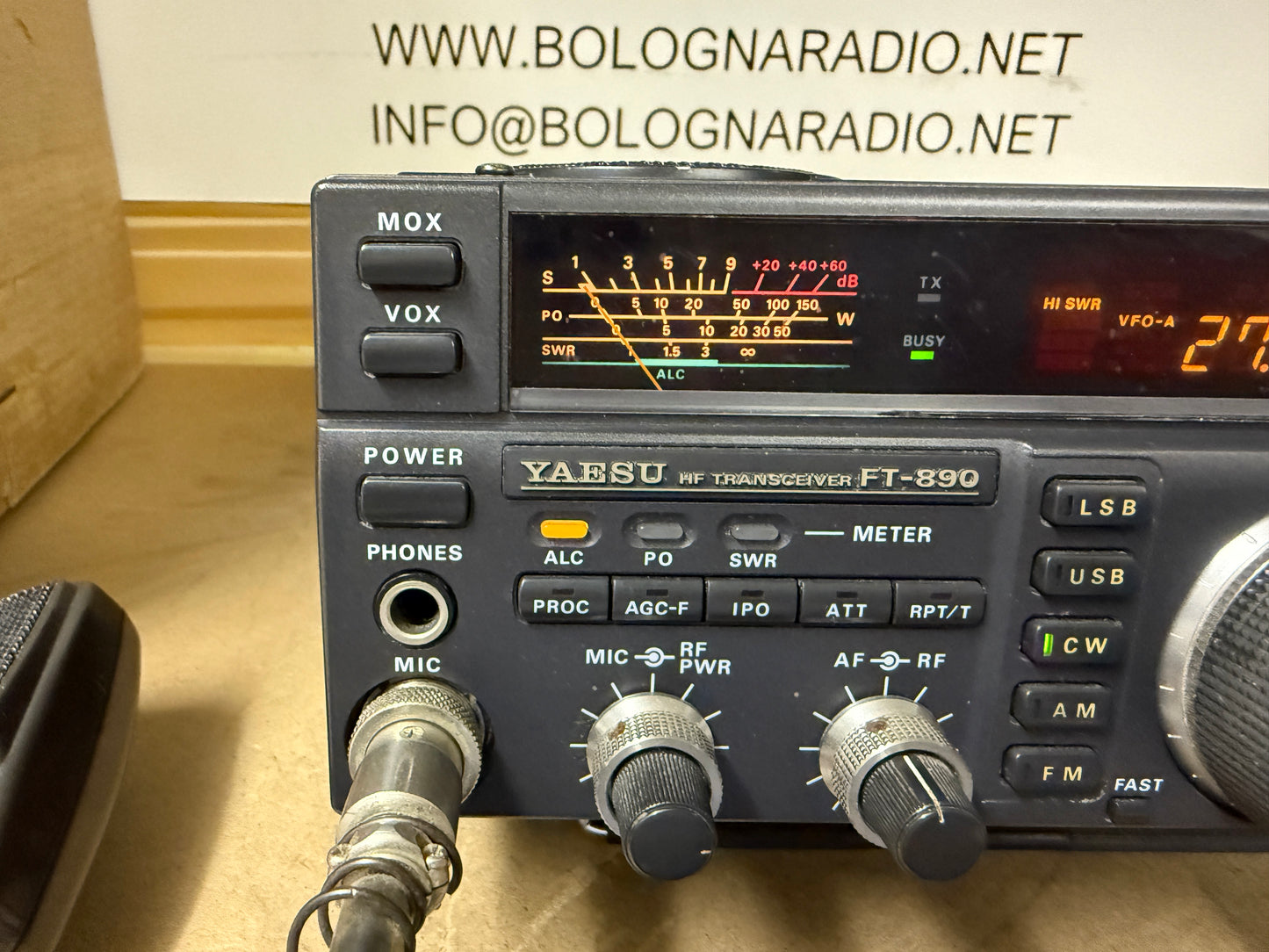 Yaesu FT 890AT con accordatore interno