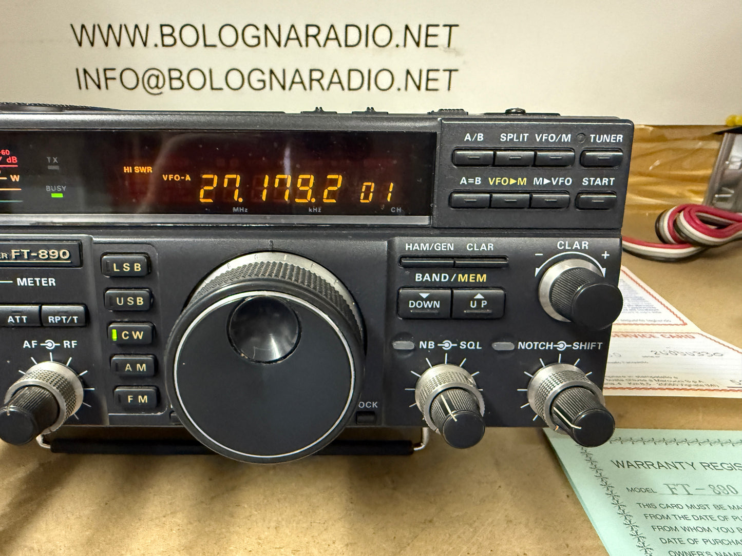 Yaesu FT 890AT con accordatore interno