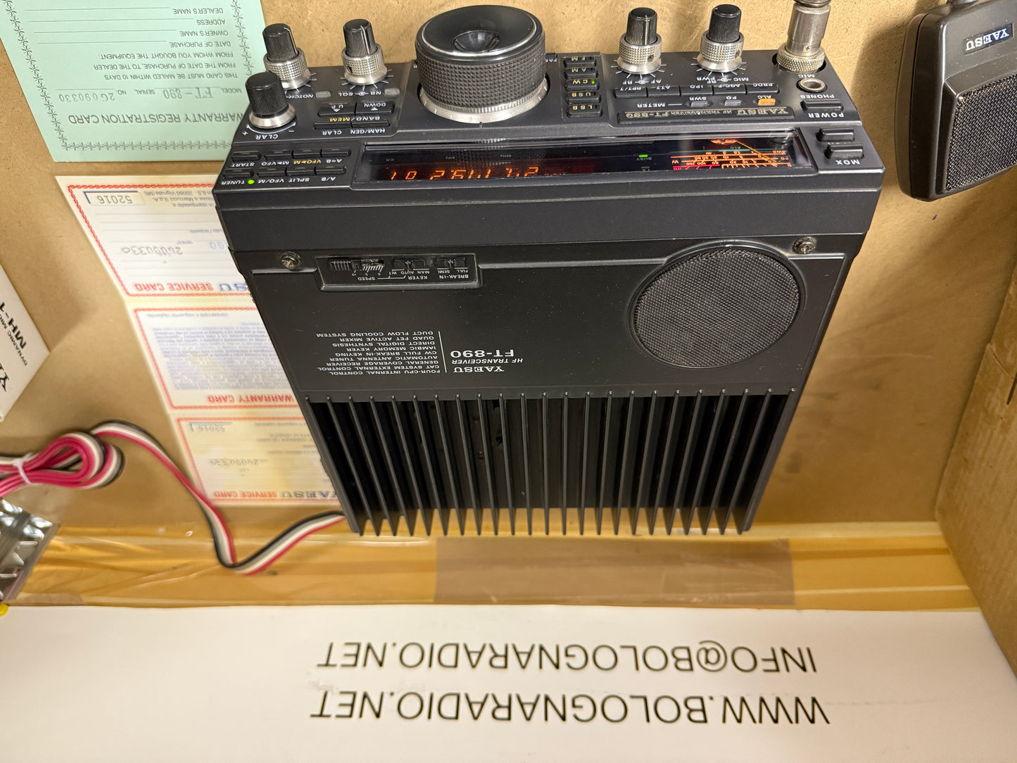 Yaesu FT 890AT con accordatore interno