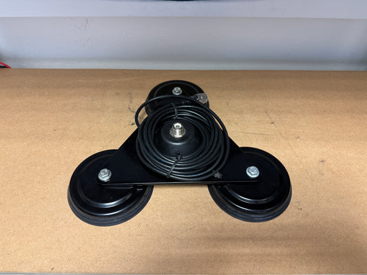 tripla base magnetica per antenne