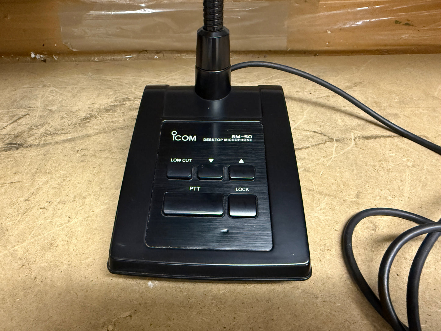 Icom SM 50 perfetto full set