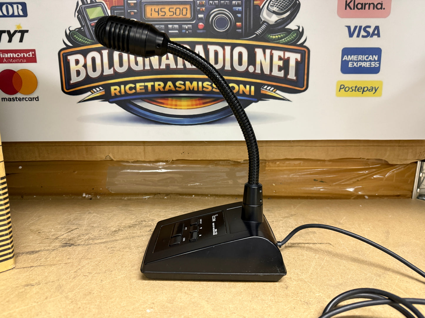 Icom SM 50 perfetto full set