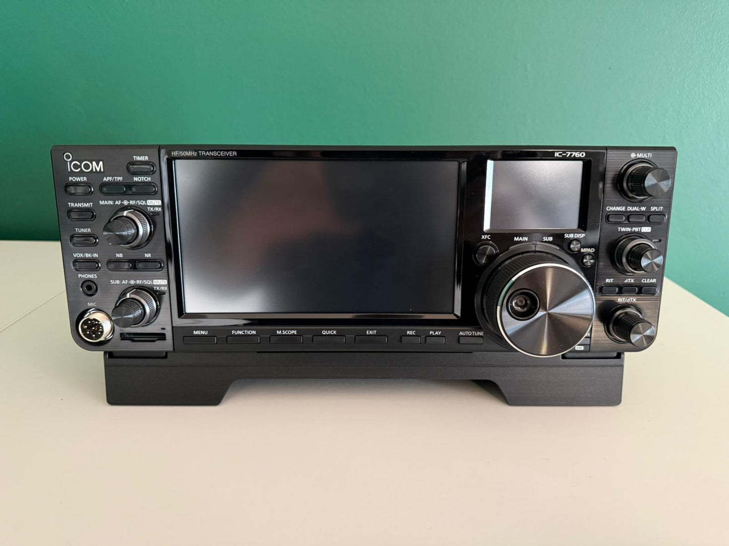 Icom IC 7760 pari al nuovo Marzo 2025 Full Set Garanzia Ufficiale